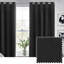 Dawn 100% Blackout Thermal Eyelet Curtains-107406186-107406183