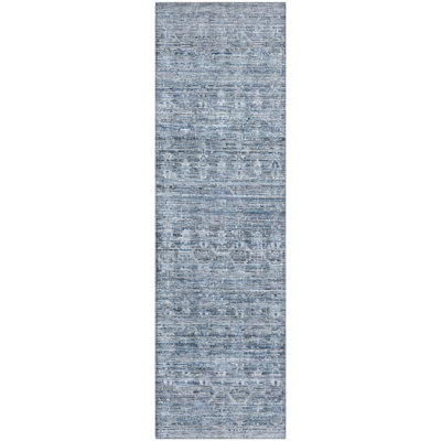 Premium Machine Washable Lubbers AMF1746 Stripe Rug