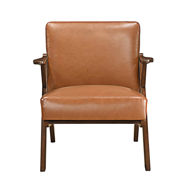 Accent Chair, Brown, Brown
