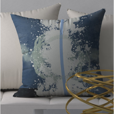 Abstract Throw Pillow