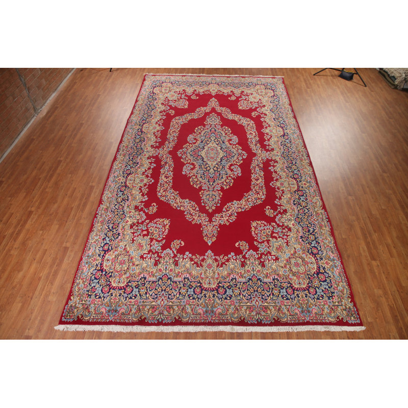 Tapis traditionnel à teinture végétale 10 x 17