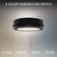 Parthenon 10" Dimmable LED Flush Mount With Built In Color Temperature Adjustability Switch From 2700K/3000K/3500K/4000K-1781832482-1781832486-1781832494