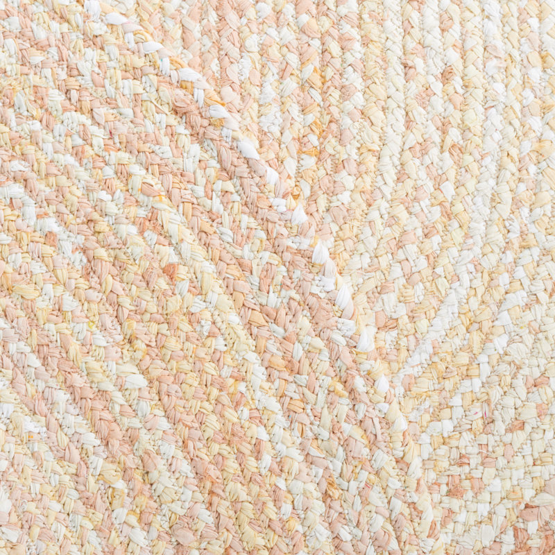 Cotton Hand Woven Area Rug, Oval 152 x 244 cm