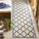 Tapis d'intérieur / extérieur à motif géométrique 100 pièces Ferrill