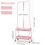 51cm Rolling Clothing Rack-153164021