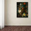 «Still Life With Flowers And Fruit», reproduction sur toile tendue-22559751