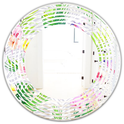 Miroir mural Botanicals and Flowers VI