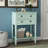 Skai Wooden Console Table with 3 Drawers & Bottom Shelf-1815395451