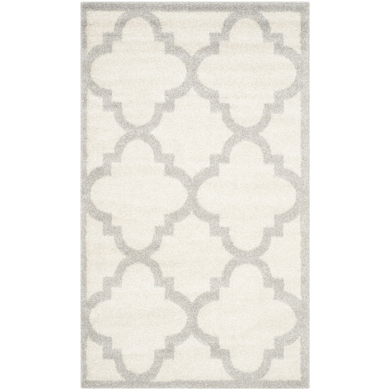 Tapis beige / gris Ammundsen, Rectangle 3 pi x 5 pi
