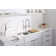 Task Smart Divide33-In X 22-In Top-Mount/Undermount Double-Equal Workstation Kitchen Sink With Accessories