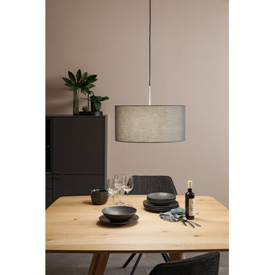 Pina 3 - Light Nickel Dull Pendant