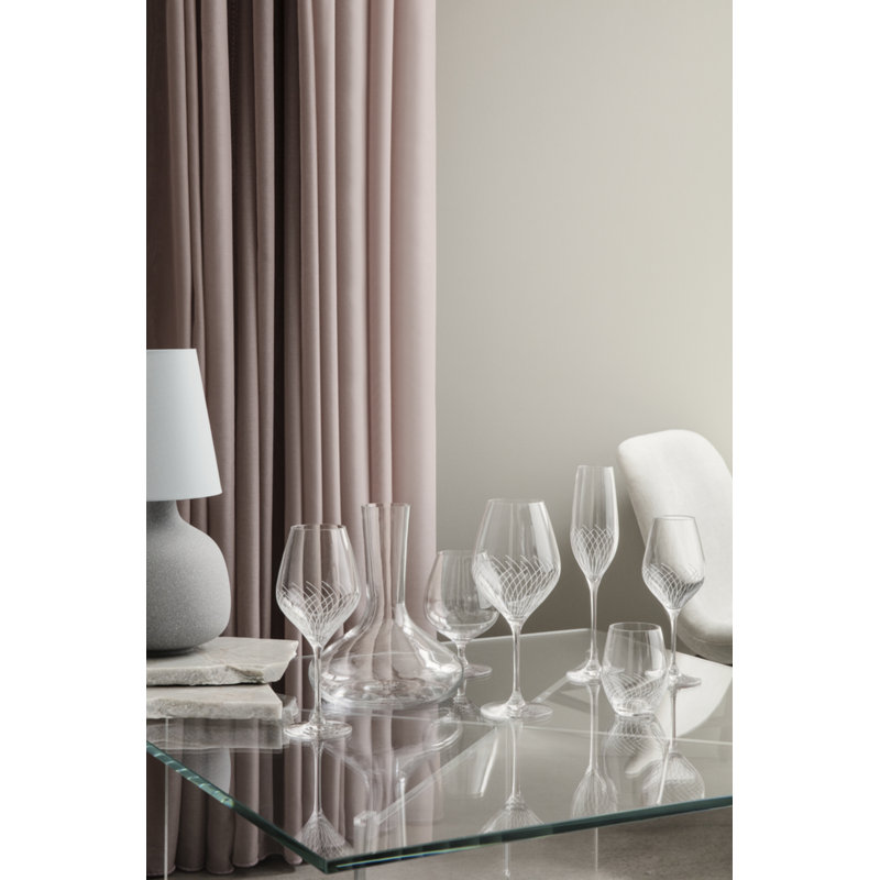 Cabernet Lines Drinking Glass