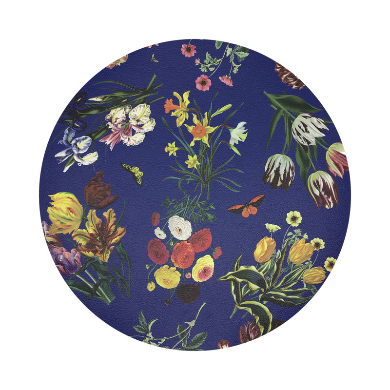 Napperon Flora Fauna, Bleu