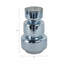 Vase en verre sculpté cylindrique empilé silhouette côtière moderne Accent décoratif contemporain Forme géométrique Présentoir de table Style transitionnel Décoration artisanale.-138665929