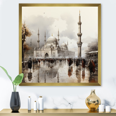«Mosquée du propane», art mural