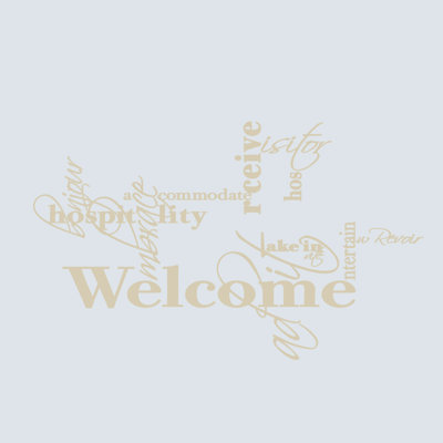 Text & Numbers Non-Wall Damaging Wall Decal