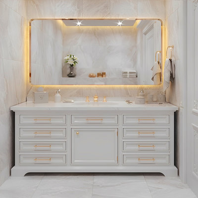 Armoire de salle de bain de style nordique