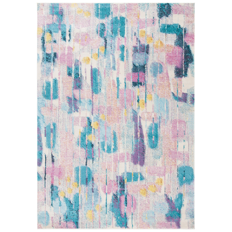 Montaigne Abstract Hand Woven Area Rug, Rectangle 122 x 183 cm