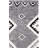 Arne Southwestern Handmade Tufted Wool Black/Gray Area Rug-350158262