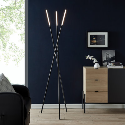 Lampe trépied à DEL 74 po Simmons
