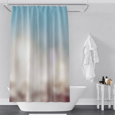 Rideau de douche simple Ombre