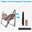 Portable 254 x 75 cm Hammock with Stand for Outside or Inside, No Tree Required