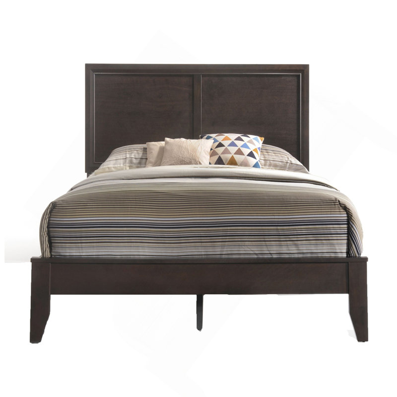 Espresso Queen Panel Bed