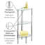 Yago Glass Bathroom Shelves