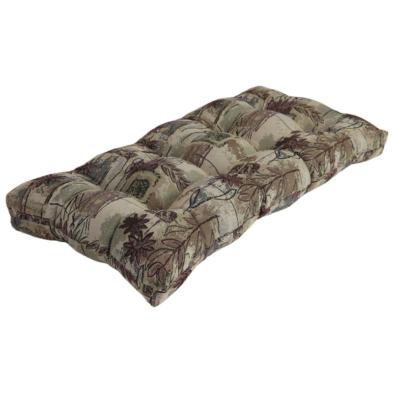 42-Inch By 19-Inch Tufted Tapestry Loveseat Cushion