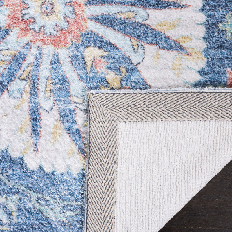 Saffron Hand Loomed Performance Oriental Rug, Rectangle 3' x 5'