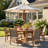 Fleur 63" Wooden Dining Table-781289304