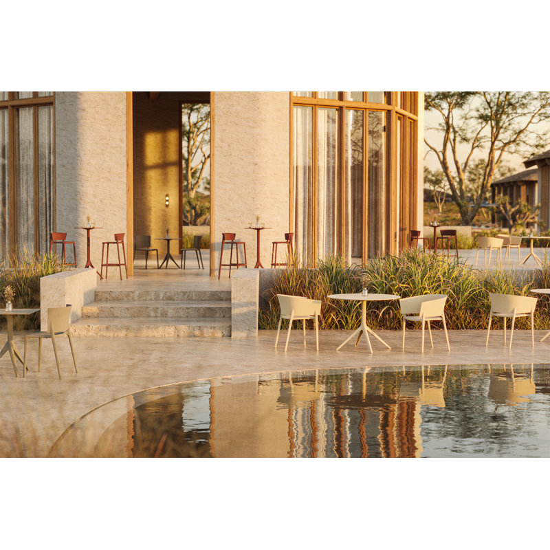 AFRICA Arm Chair (Indoor/Outdoor), Ecru