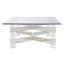 Table basse à pieds croisés
