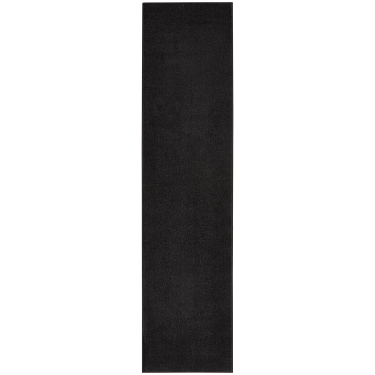 Nourison Essentials Black Indoor/Outdoor Area Rug