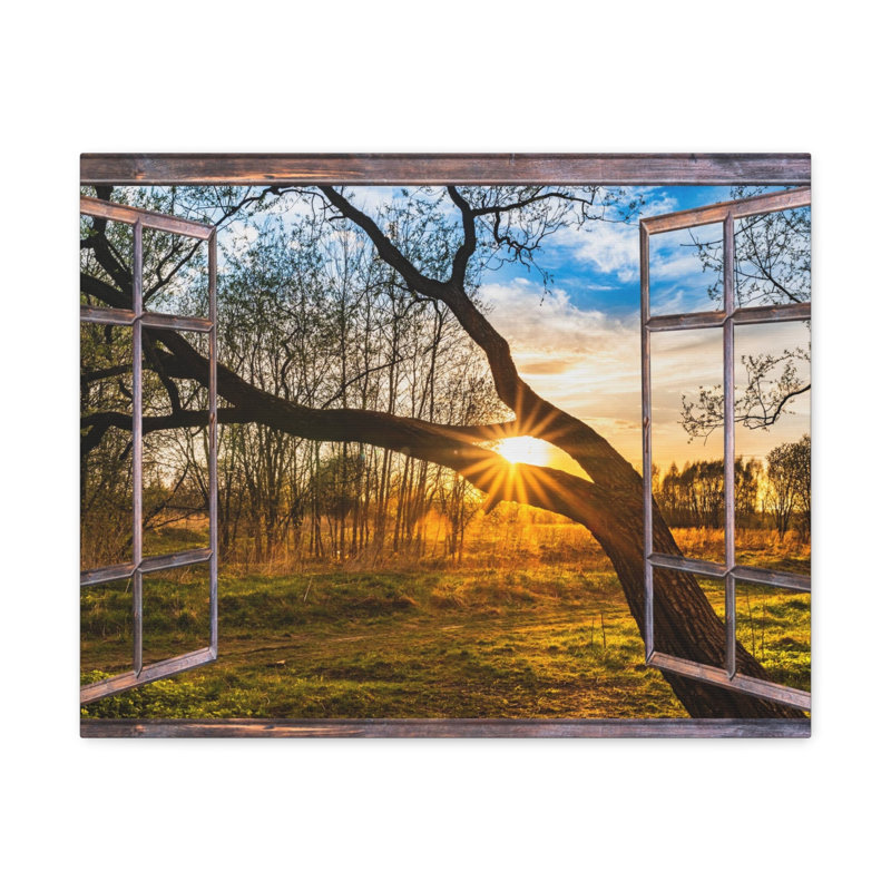 No Frame Print on Canvas, 24cm H x 30cm W