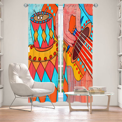 Room Darkening Curtains / Drapes Pair