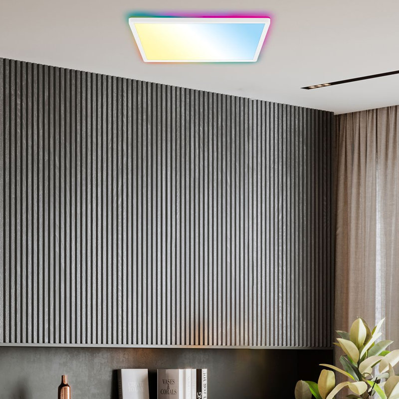 Cynthea LED Flush Mount, 3cm H x 42cm W x 42cm D