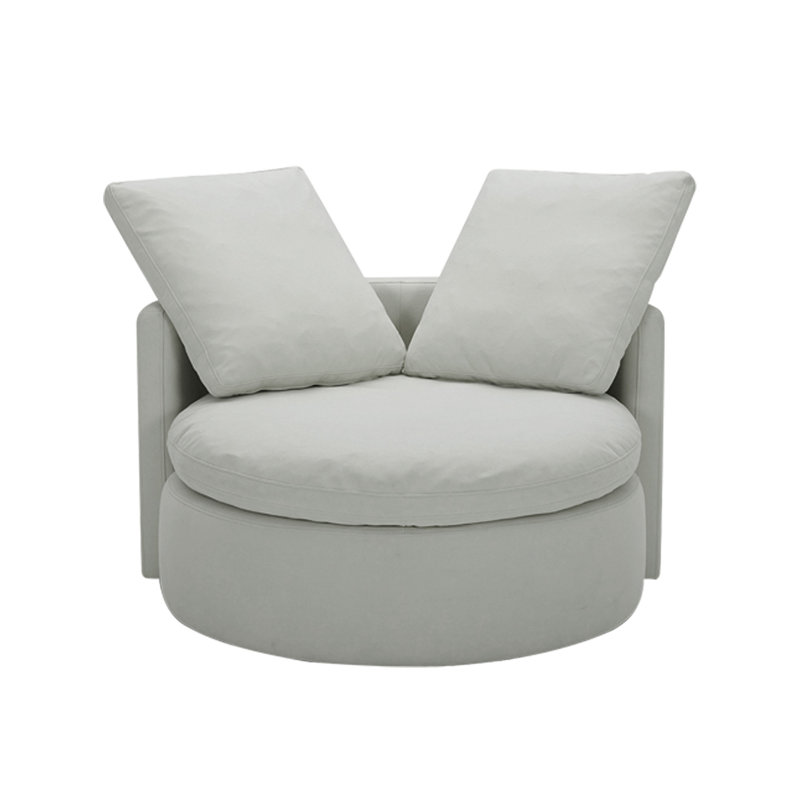 Chaise pivotante rembourrée Chylynn