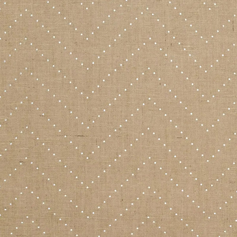 Papier peint Schumacher x Celerie Kemble Colton, Naturel / Argenté