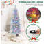 Lighted Artificial Pine Christmas Tree-1683690390