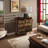 American style 9 drawer painted accent cabinet
