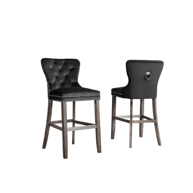 Tabouret de bar 30 po Tewkesbury, Noir