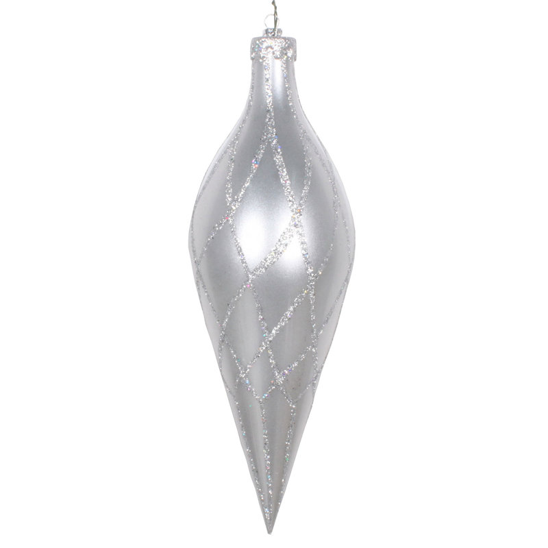 Ornement de Noël 12 po, Argent