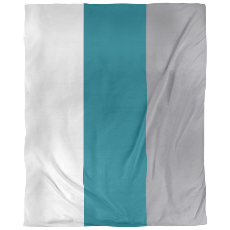 Tissu de basket-ball charlotte, Blanc / bleu sarcelle / gris