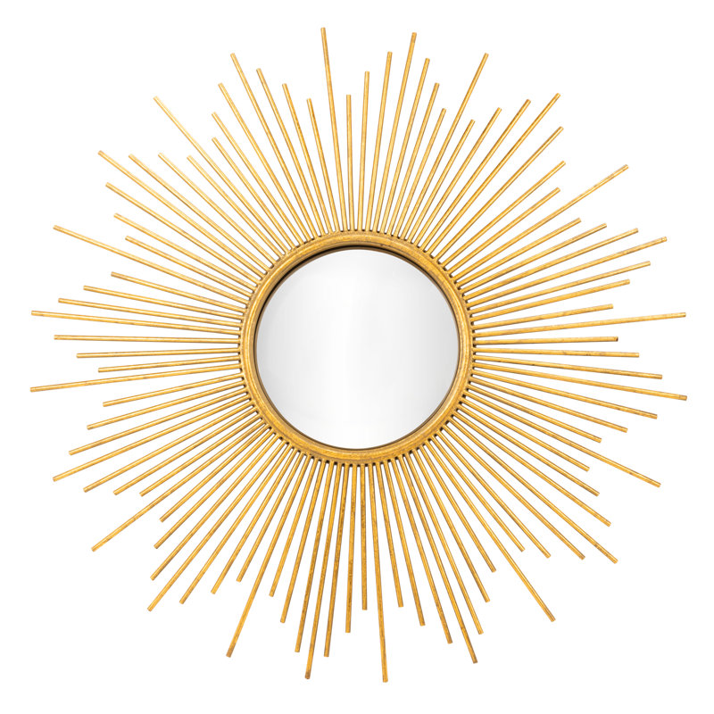 Bustamante Metal Flat Wall Mirror