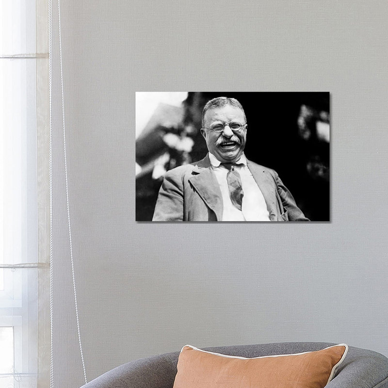 Theodore Roosevelt (1858-1919) - Wrapped Canvas Print, 66.04 cm H x 45.72 cm W x 1.91 cm D
