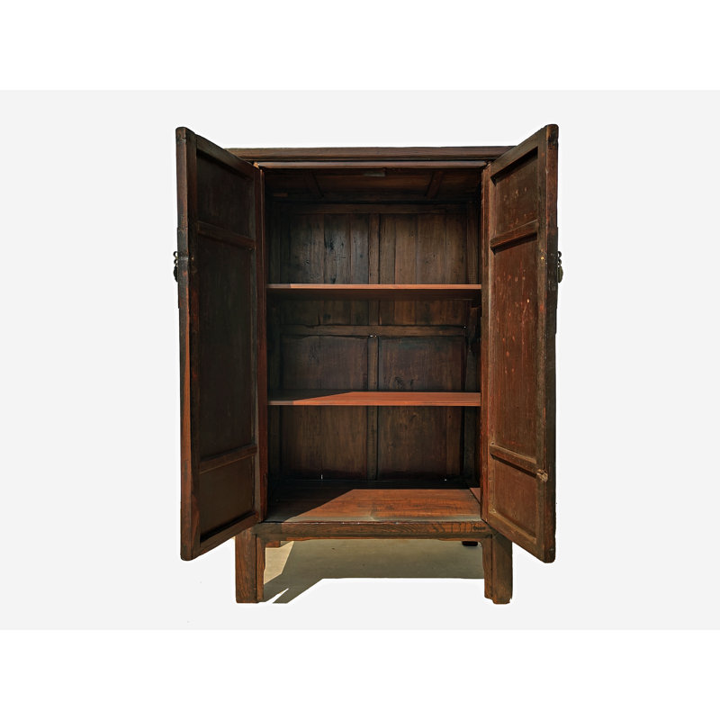 2 - Door Solid Wood Armoire