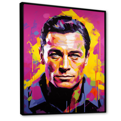 Violet Van Damme Portrait - Portrait Wall Decor