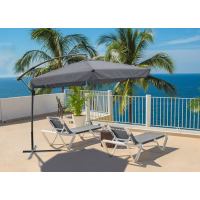 280cm Tilt Cantilever Parasol