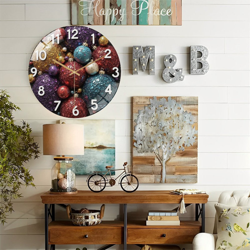 Horloge murale 12 po